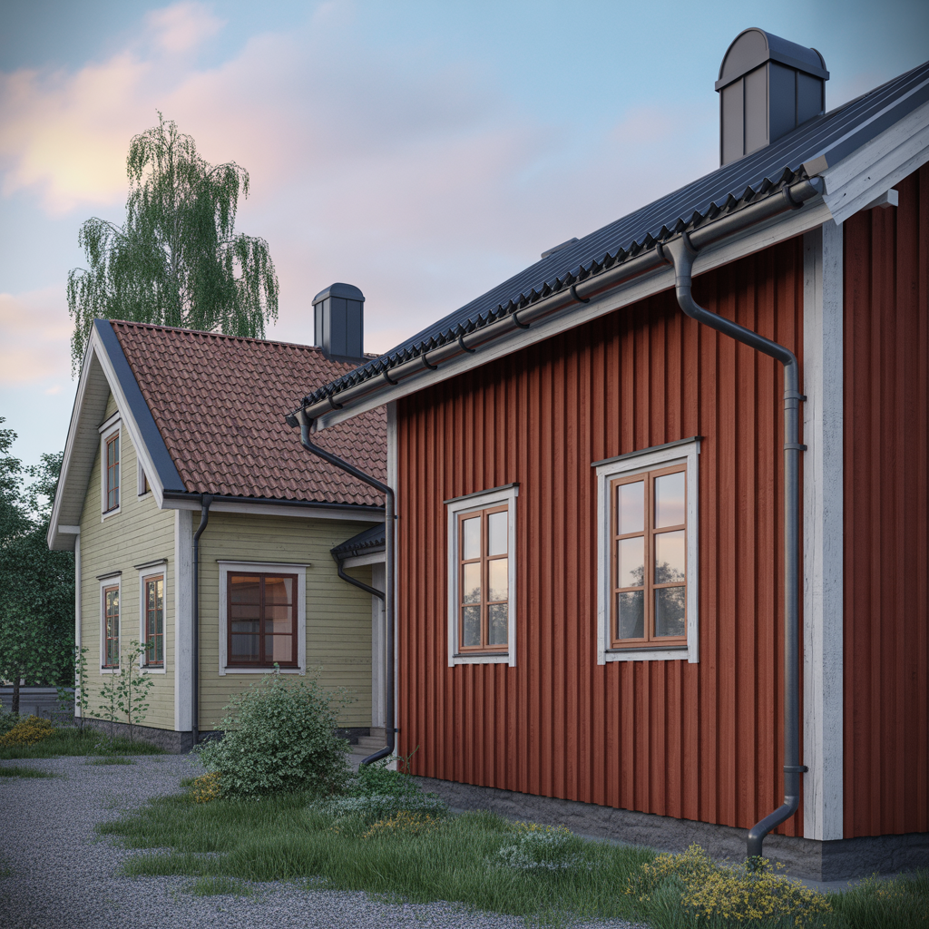 takavvattning priser per lopmeter for hangrannor och stupror