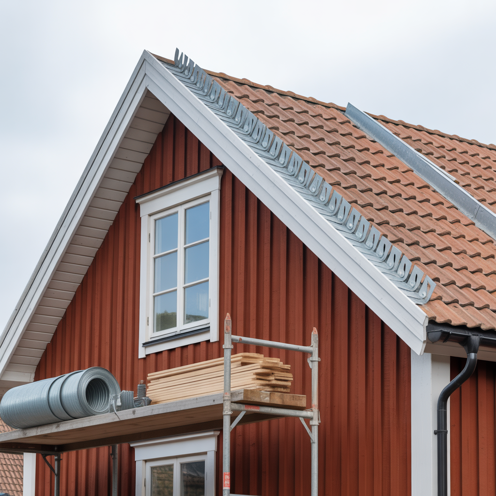 byta vindskivor och fotplatar kostnad och arbetssteg